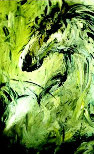 The Green code manifest as a wild horse!